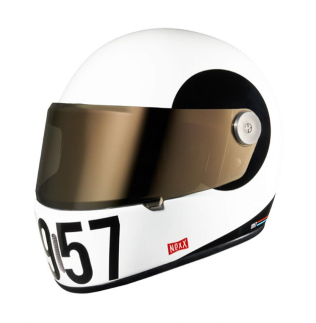 Nexx X.g100r Sputnık Kapalı Kask Beyaz-siyah