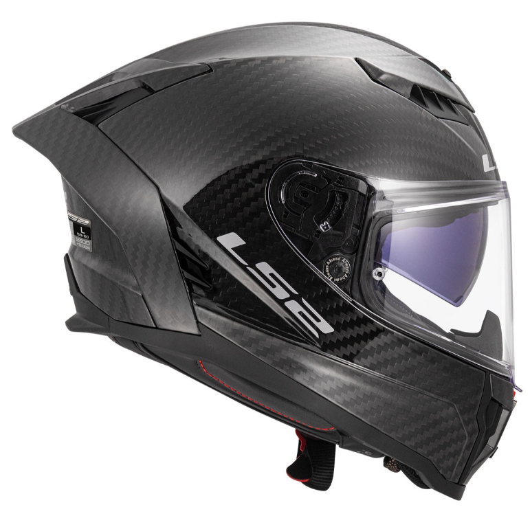 Ls2 Dragon Karbon Kapalı Kask Mat Siyah