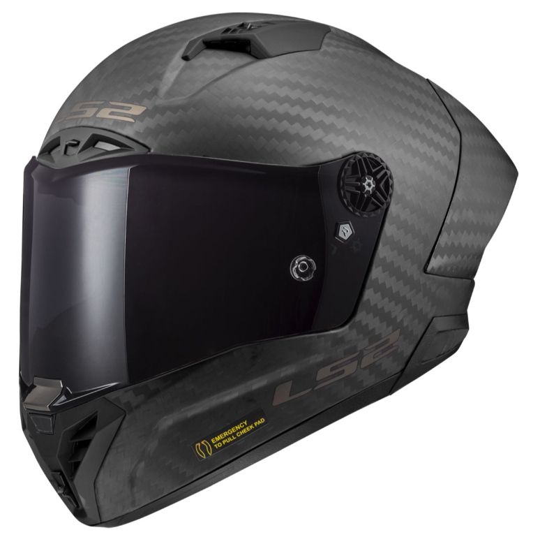 Ls2 Thunder Karbon Gp Aero Mat Siyah Kask