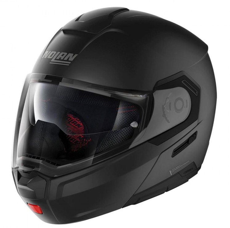 Nolan N90-3 Classıc N.com Çene Açılır Kask Grafit Siyah