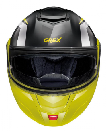 Grex G9.2 Steadfast N.com Çene Açılır Kask Siyah-sarı
