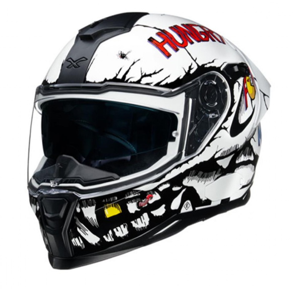 Nexx Sx.100r Hungry Mıles Kapalı Kask Beyaz