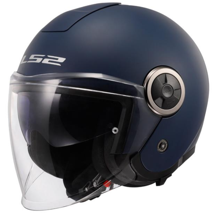 Ls2 Classy Yarım Kask Mat Navy Mavi