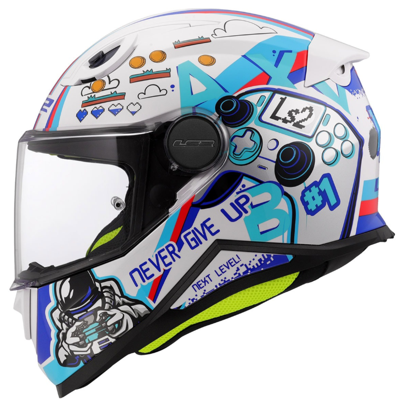 Ls2 Kıd Next Level Beyaz Çocuk Kask