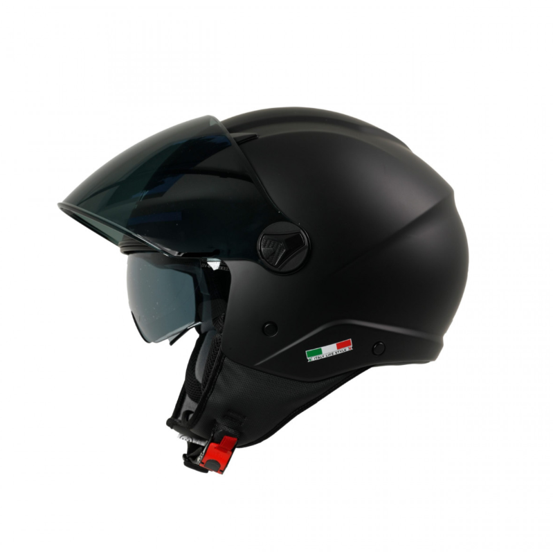 Sway Sw 765 Yarım Kask Mat Siyah