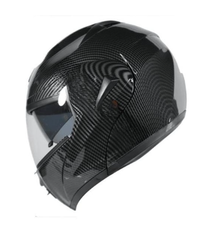 Monero Kask Çene Açılır Vizörlü Karbon Vrt Md-808