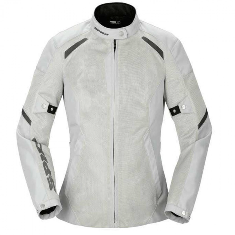 Spıdı Tek Net Kadın Yazlık Fileli Mont Buz Beyazı