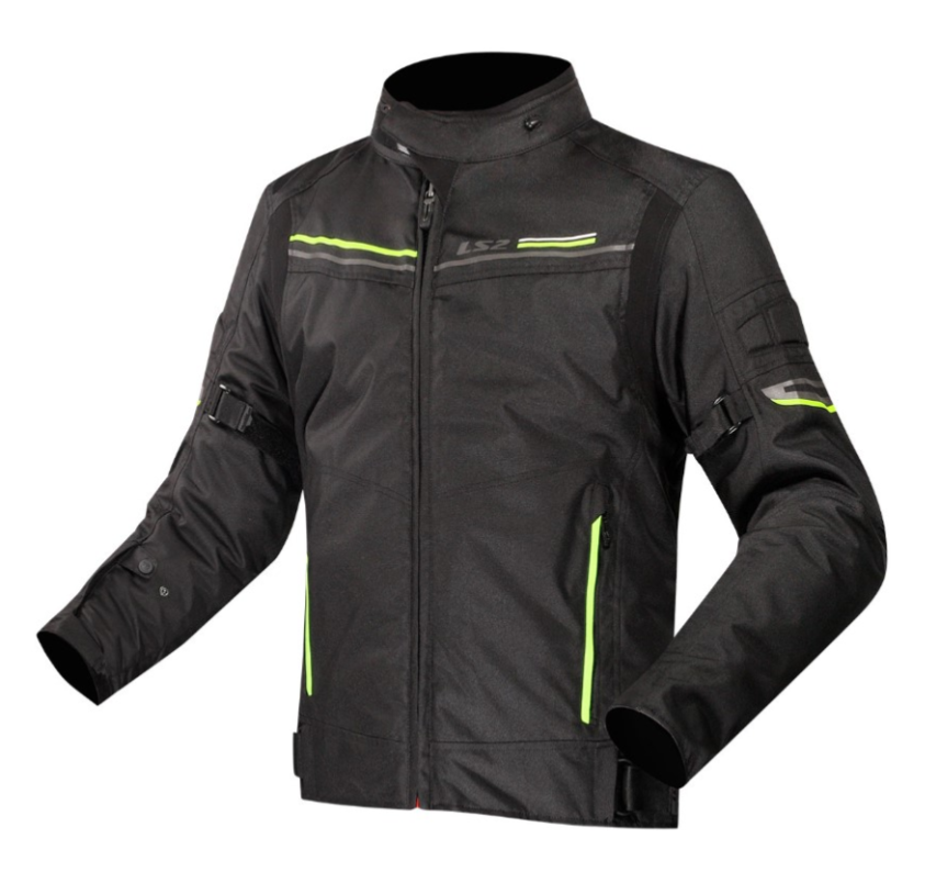 Ls2 Shadow Mevsimlik Mont Siyah-neon Sarı