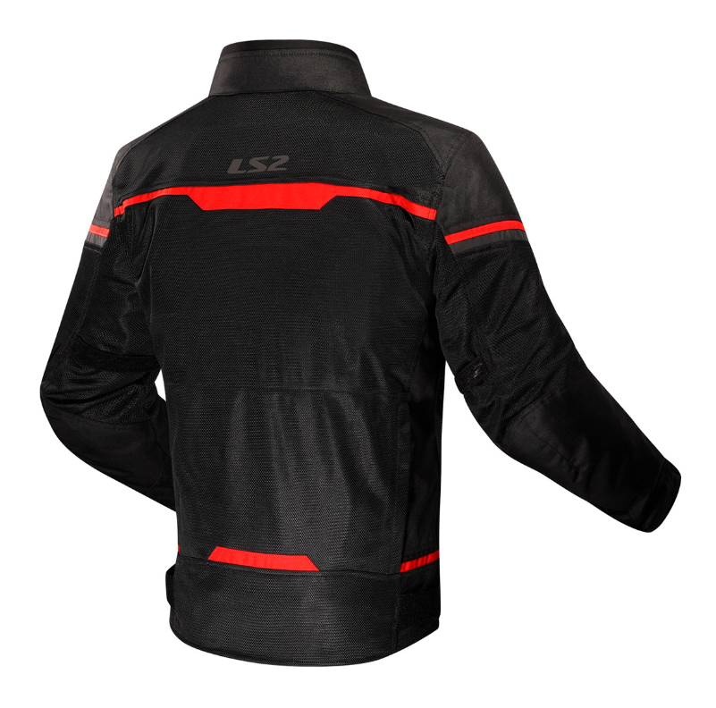 Ls2 Rıva Yazlık Mont Siyah - Kırmızı