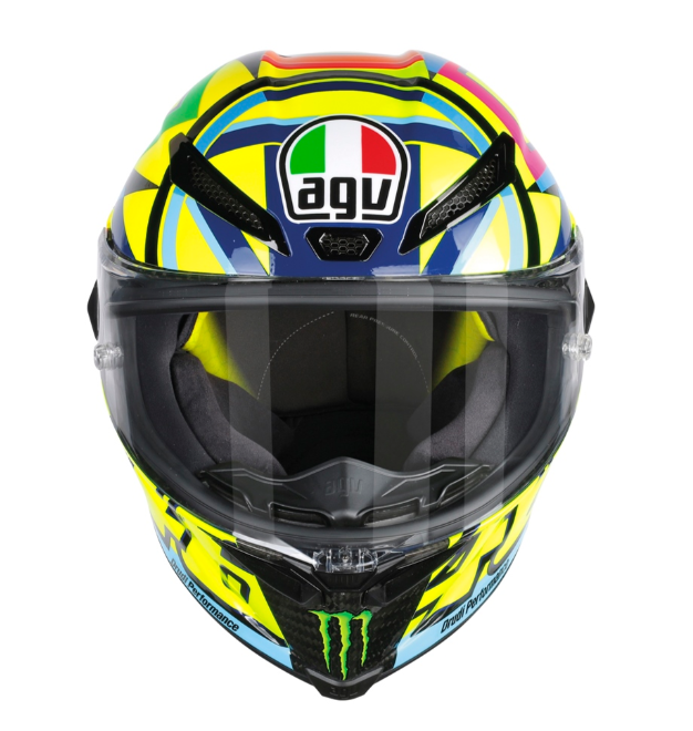 Agv Pısta Gp R Soleluna 2016 Carbon Kapalı Kask