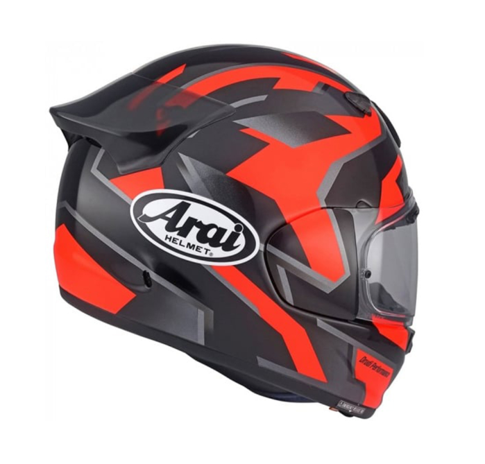 Araı Quantıc Robotıc Kapalı Kask Kırmızı