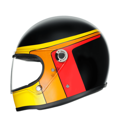 Agv X3000 Multı Gasolıne Kapalı Kask Mat Siyah-turuncu
