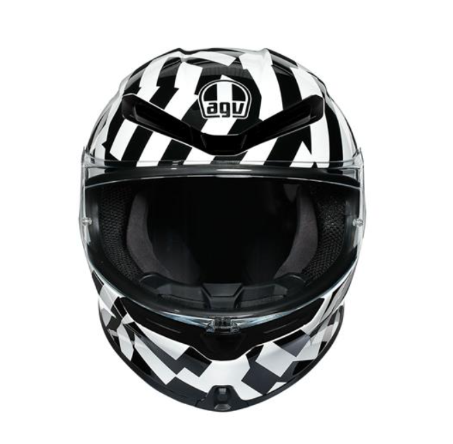 Agv K6 Multı Secret Kapalı Kask Beyaz-siyah