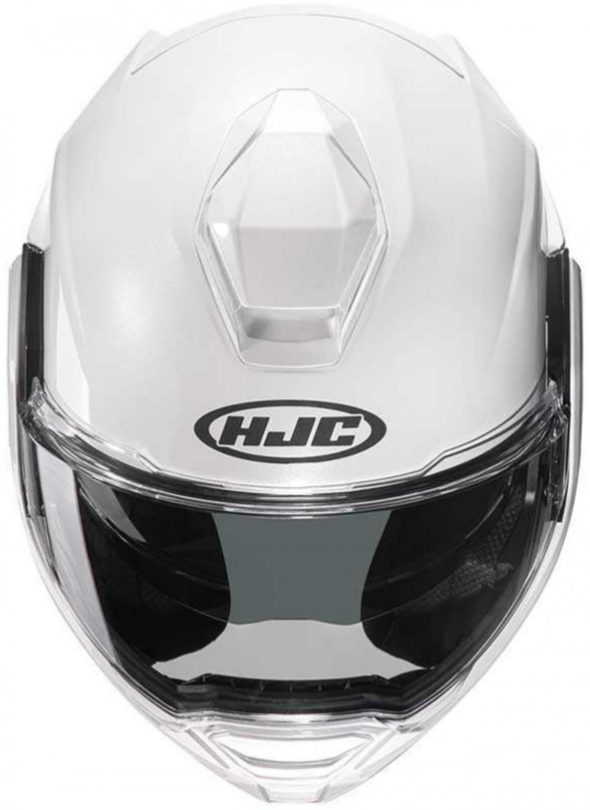 Hjc İ100 Çene Açılır Modüler Kask İnci Beyaz