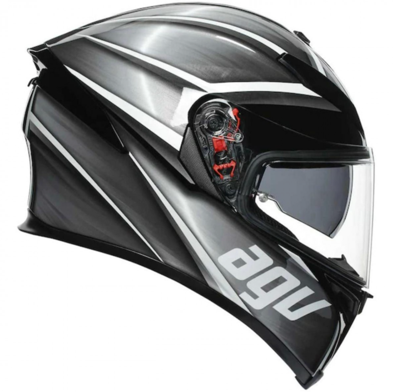 Agv K5 S Tempest Kapalı Kask Siyah-gümüş