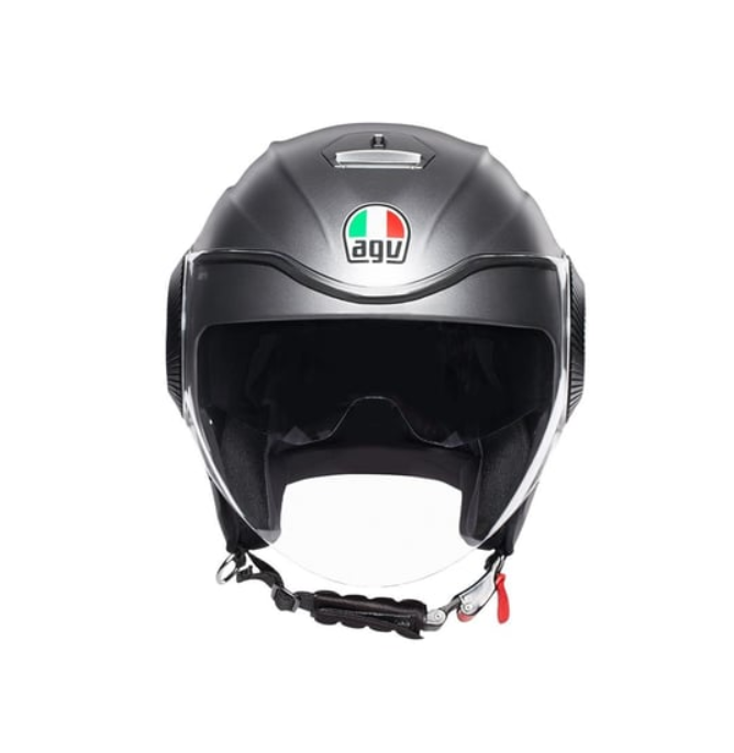Agv Orbyt Yarım Kask Mat Gri