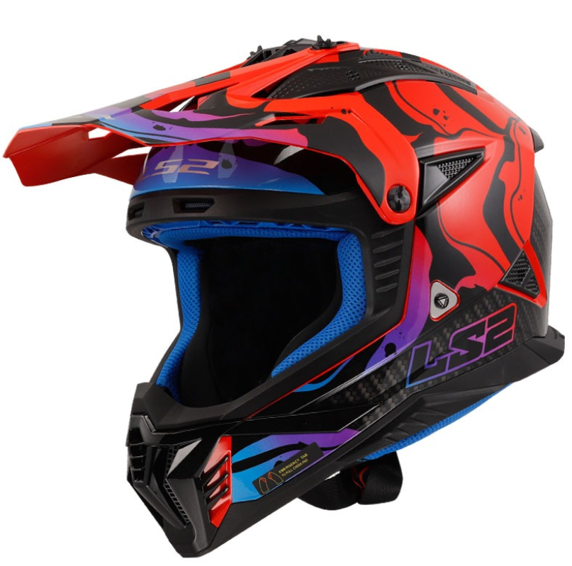 Ls2 Fast 2 Wash Cross Kask Kırmızı