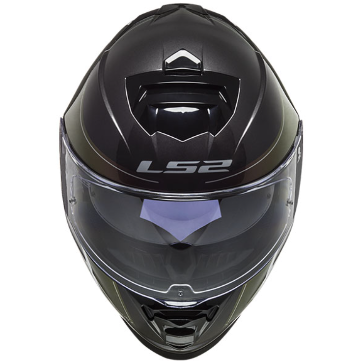 Ls2 Storm Velvet Kapalı Kask Mat Siyah-gökküşağı