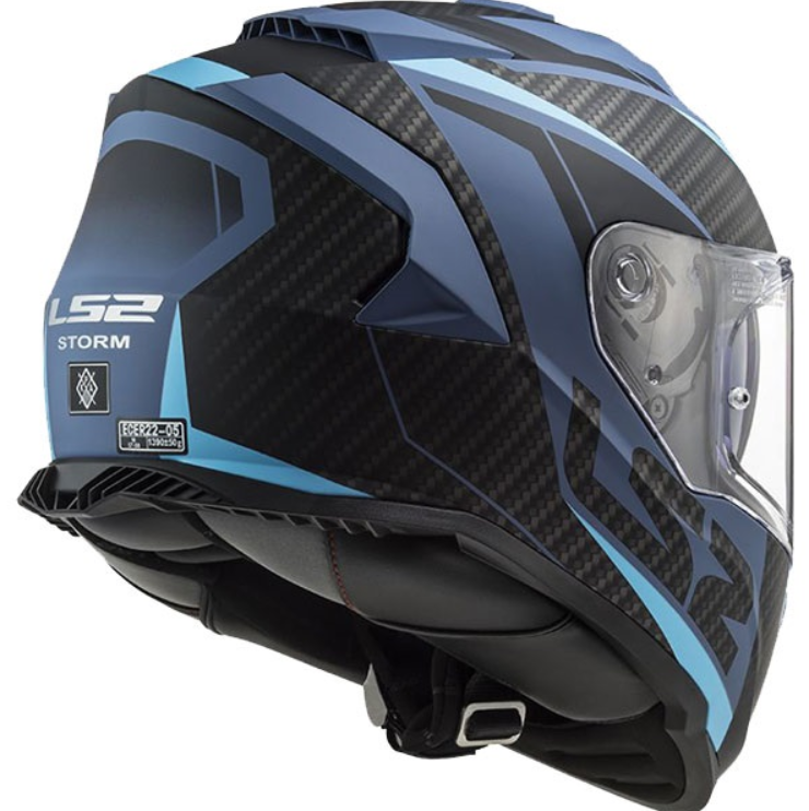 Ls2 Storm Racer Kapalı Kask Mat Mavi