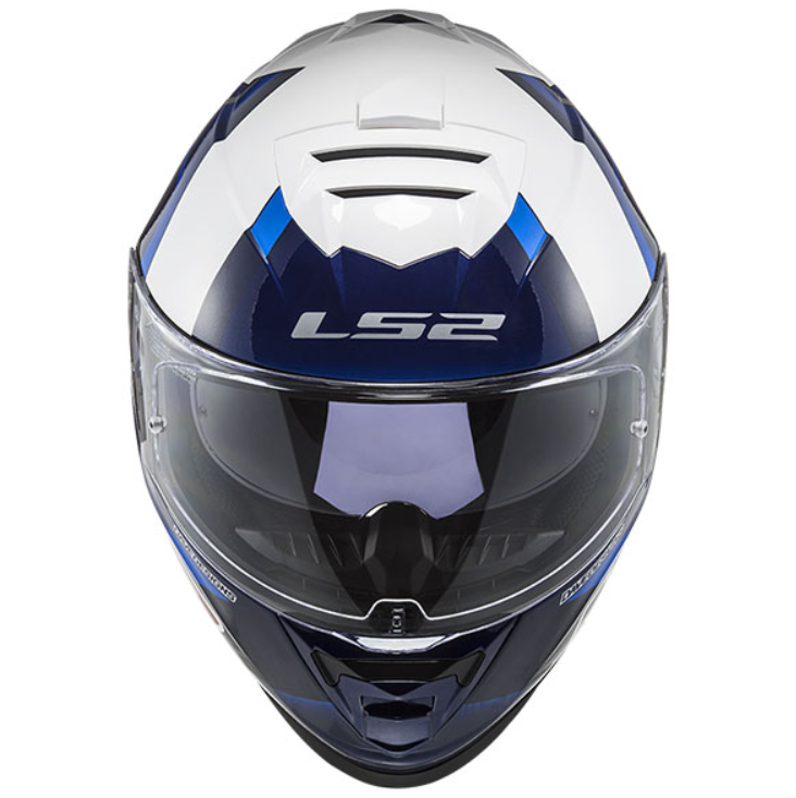 Ls2 Storm Mcphee Replıca Kapalı Kask Mavi-beyaz