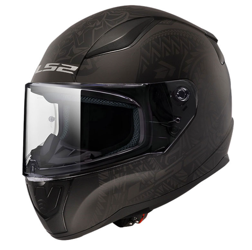 Ls2 Rapıd 2 Takaroa Kapalı Kask Mat Siyah