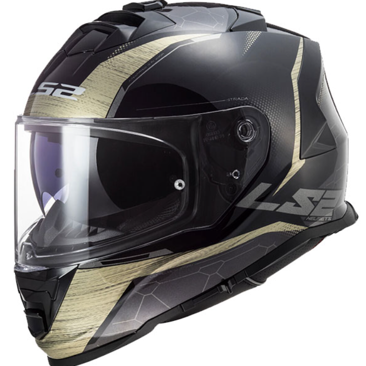 Ls2 Storm Classy Kapalı Kask Antıque Sarı