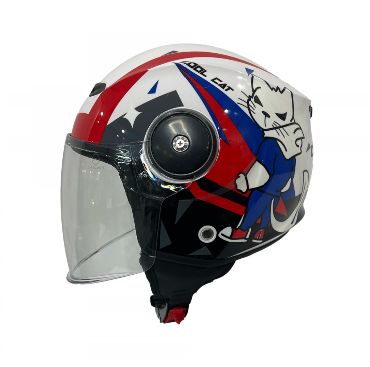 Sway Çocuk Kaskı Yarım Sw 814 Cool Cat